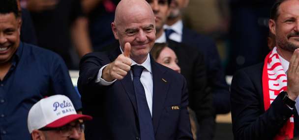 The flight hours and miles of World Cup travels of FIFA's Infantino in numbers