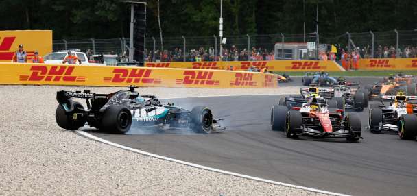 George Russell out of Belgian Grand Prix in a heavy blow to his F1 title chances