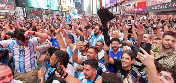 The Latest: Argentina and Spain will face off to lift the World Cup trophy
