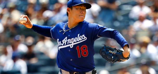 Yamamoto fires 4-hitter and Ohtani leads offense as Dodgers top Yankees 8-2 in 1st game of twinbill