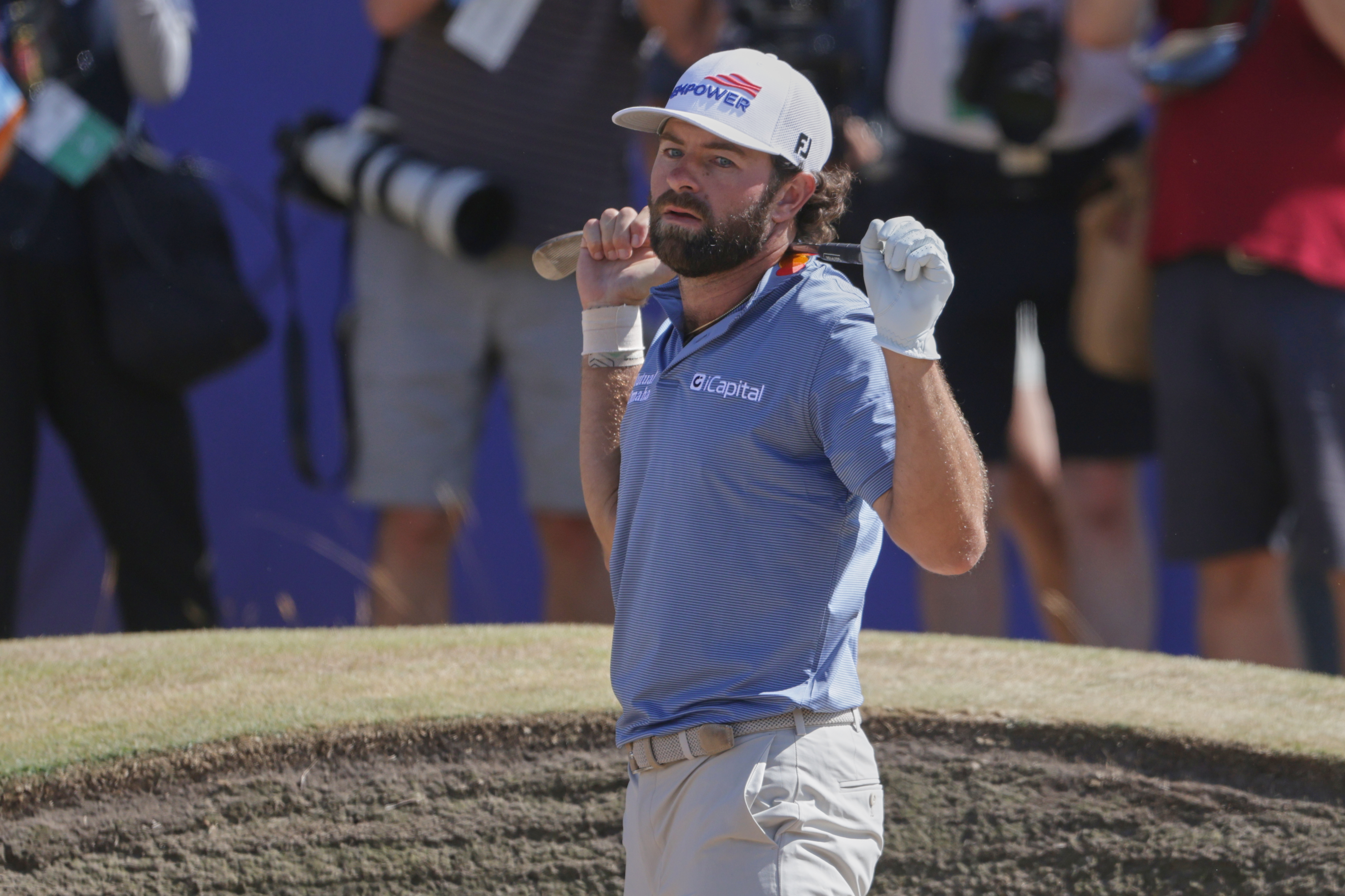 Cameron Young waited and waited some more. Then another British Open slipped from his grasp