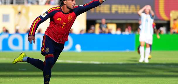 Spain wins the World Cup by beating Argentina 1-0 on Ferran Torres' goal in extra time