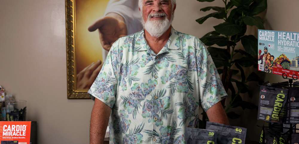 Why this Utah man presents himself as Exhibit A for his heart health supplement