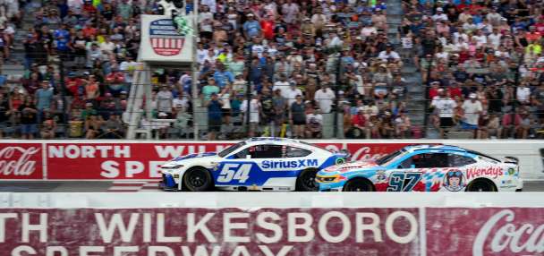 Joey Logano ends victory drought in NASCAR points return to North Wilkesboro