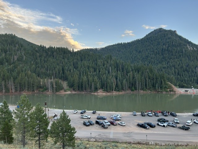 Police search for man after he 'disappeared below the surface' at Tibble Fork Reservoir