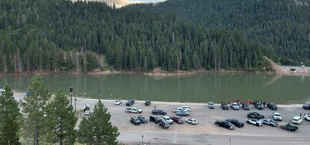 Police search for man after he 'disappeared below the surface' at Tibble Fork Reservoir