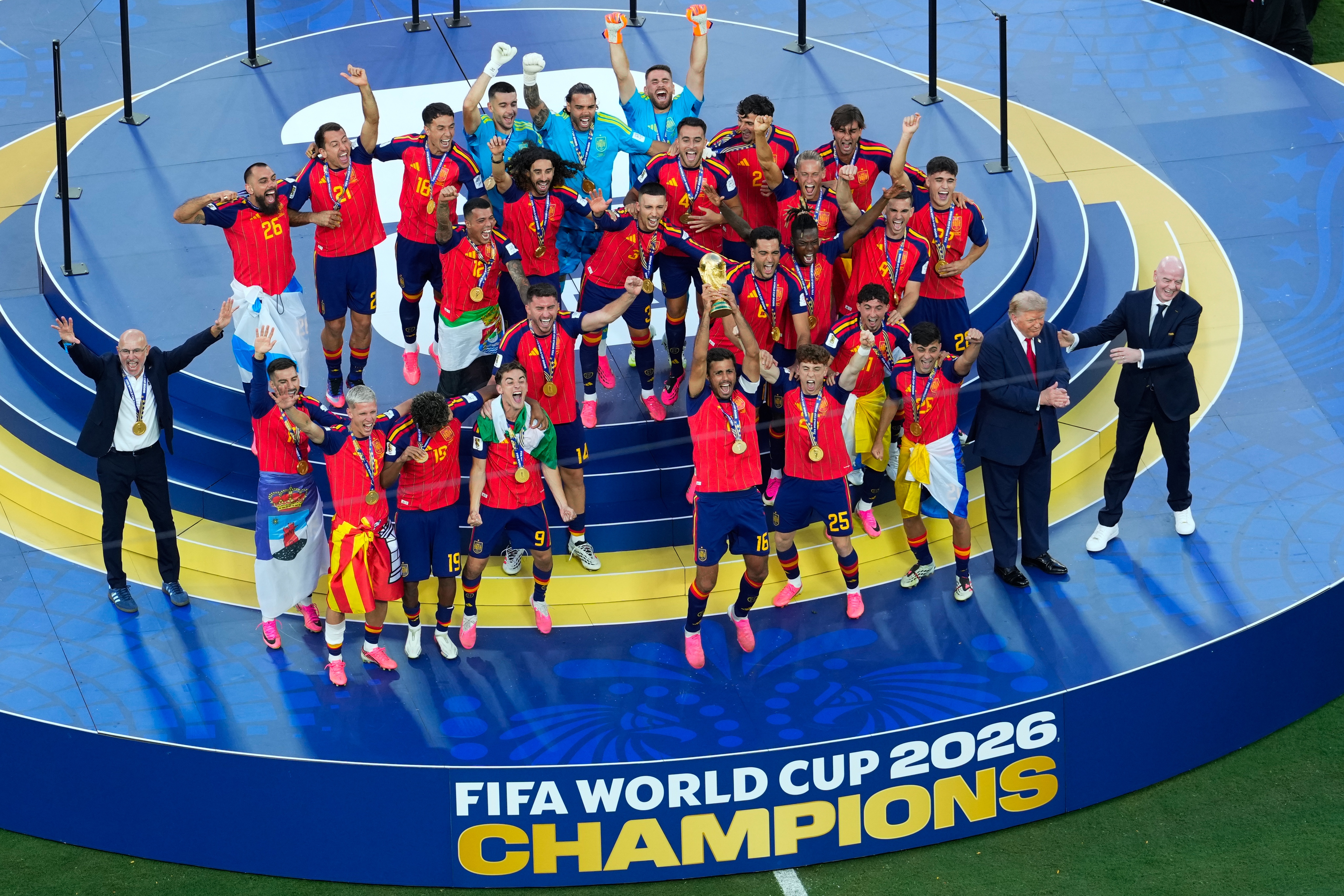 Sticking to its tactical identity and collective talent, Spain reigning supreme atop soccer world