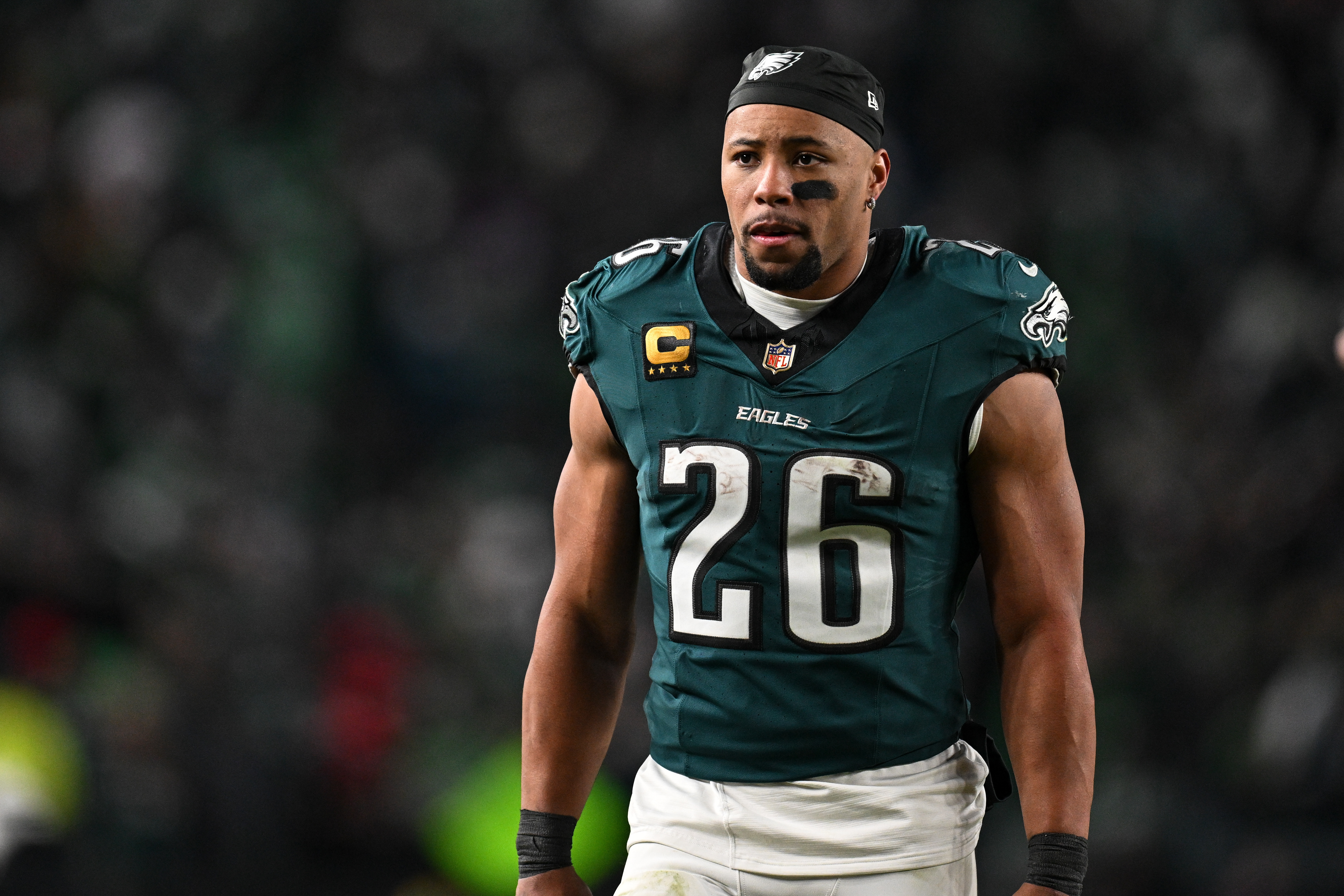 Police seek suspects in a break-in at Eagles' running back Saquon Barkley's home in Pennsylvania