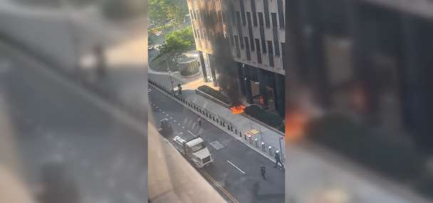 Army veteran charged with arson after allegedly throwing incendiary device at NYC federal building