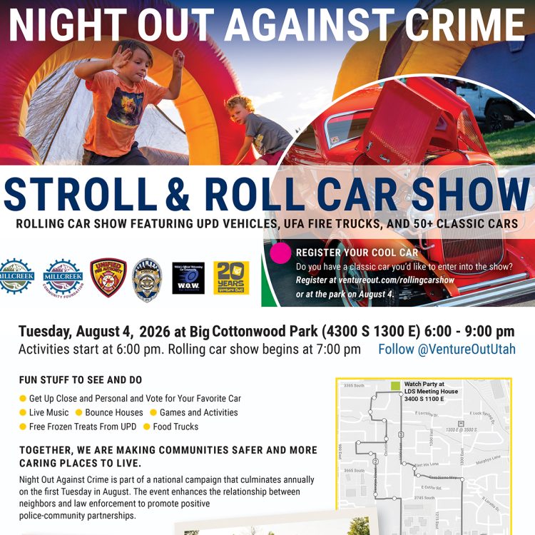 Night Out Against Crime and Rolling Car Show