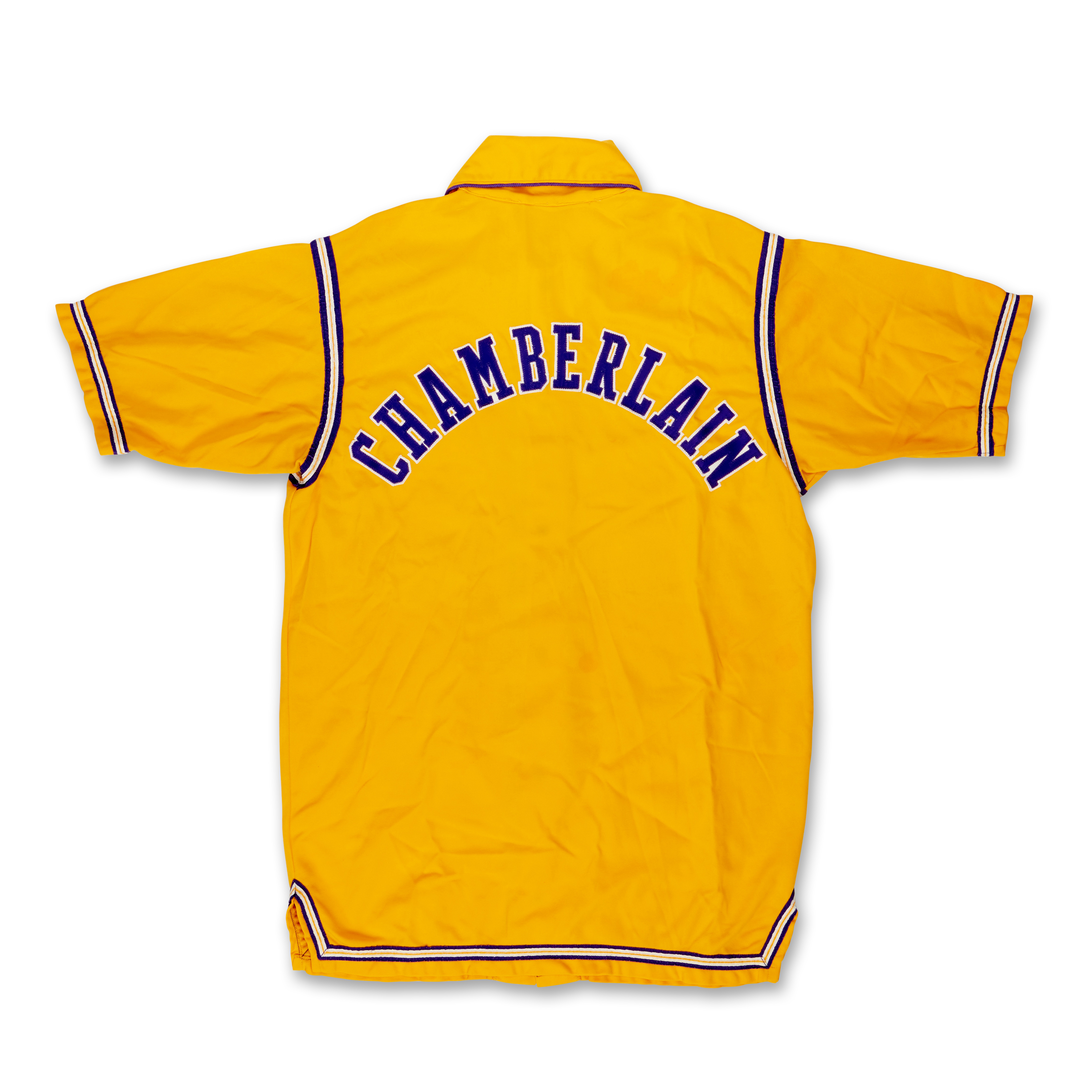 Wilt Chamberlain Lakers jacket found by a teen at a thrift store fetches over $89,000 at auction