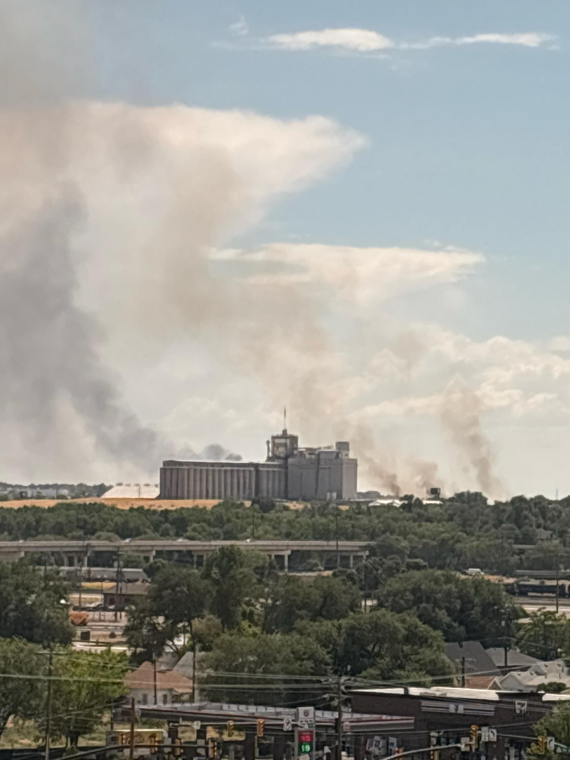 Multiple structures catch fire in Roy 