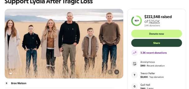 Donations pour in for woman who lost five family members in southern Utah flash flood