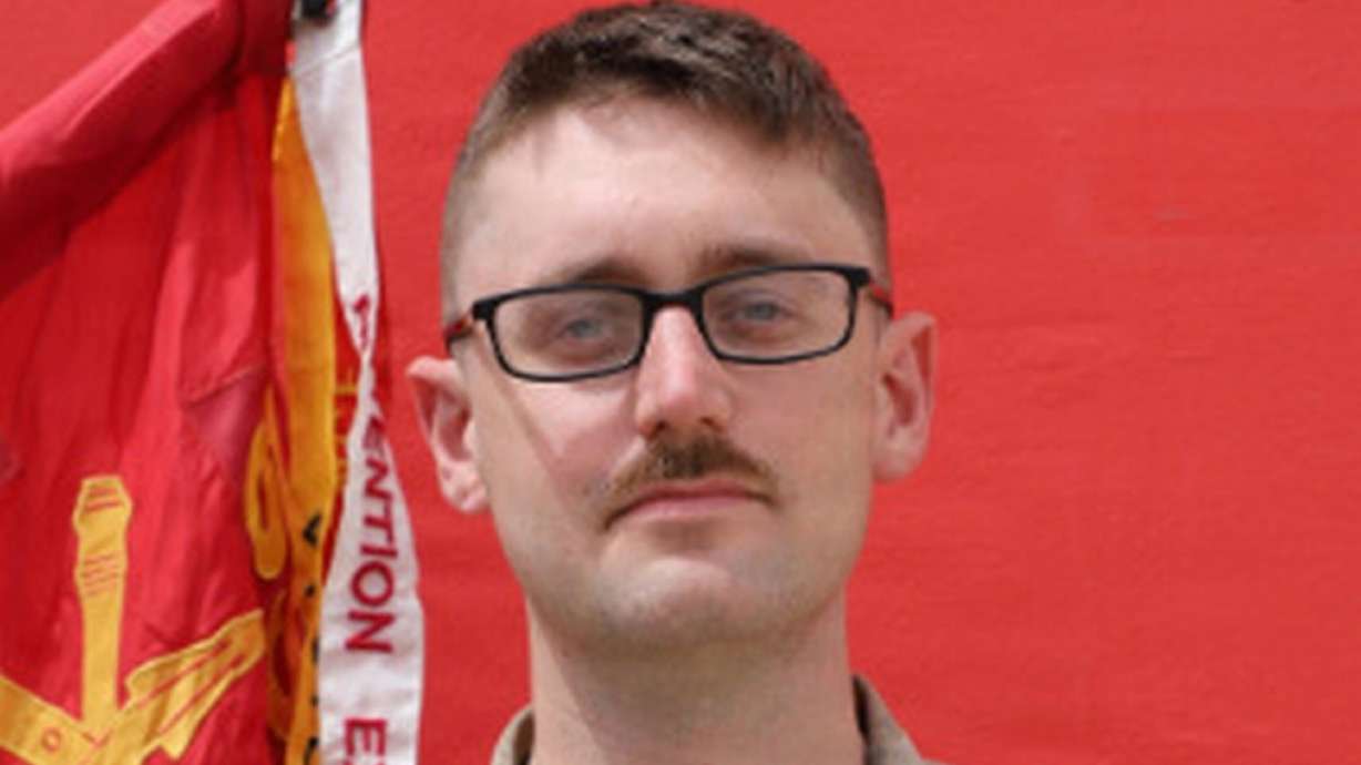 This undated photo provided by the U.S. Army Space and Missile Defense Command on Monday, shows 1st Lt. Tyler James Feehan.