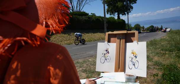Road rage driver confronts American rider Brandon McNulty before Tour de France time trial