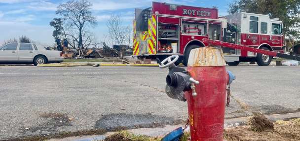 Feds, state officials probe Roy fire that torched 3 homes, but quiet for now on cause