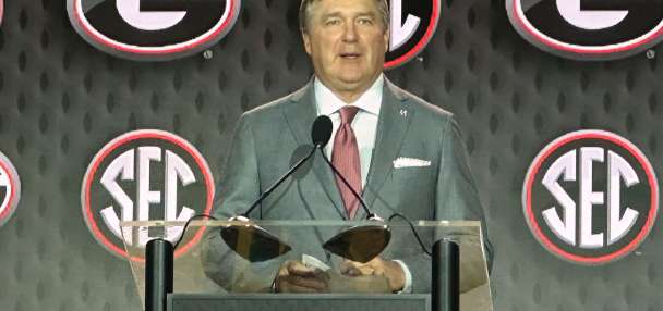 Kirby Smart knows his voice as the dean of SEC coaches only gets heard if Georgia keeps winning