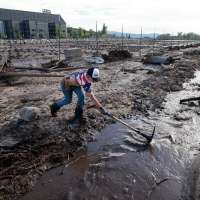 First the fires, then the floods