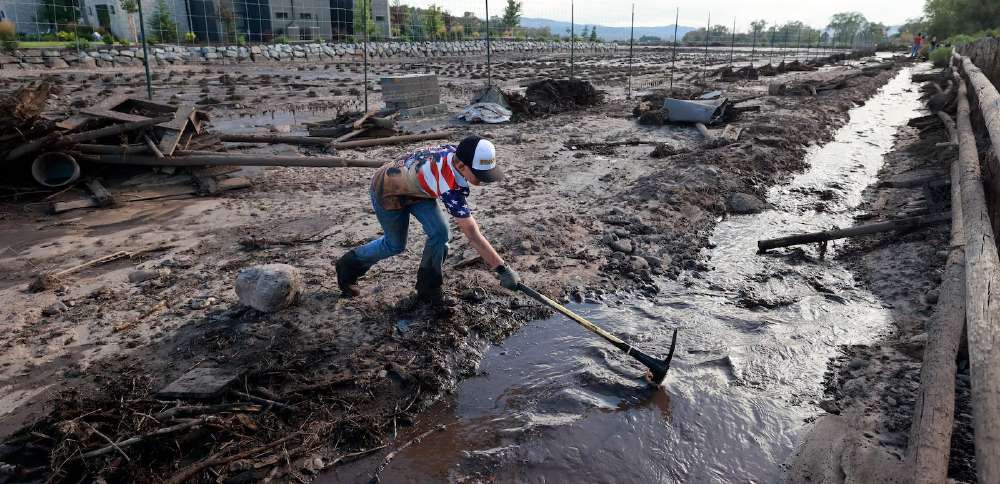 First the fires, then the floods