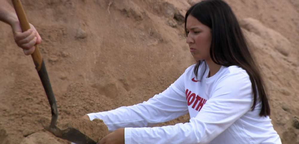 Utah Tech University student-athletes travel to Beaver to aid flood relief efforts