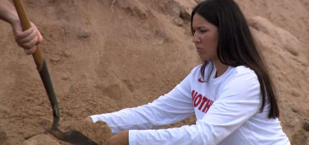 Utah Tech University student-athletes travel to Beaver to aid flood relief efforts