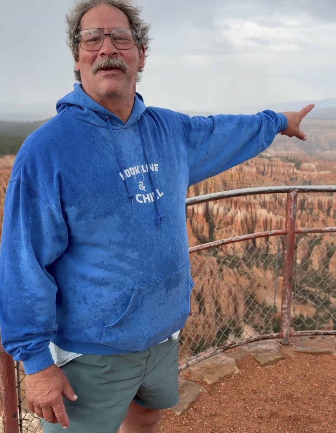 'Carved and painted with the finger of God': An Ohio farmer's viral moment at Bryce Canyon