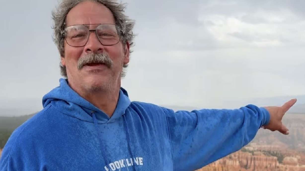 Adam Bowles was visiting Bryce Canyon National Park with his family when he met a man who made the experience even more memorable. That moment has been viewed over 1 million times.