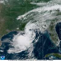 Tropical Storm Bertha makes landfall on southern Louisiana with threatening winds