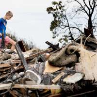 Roy railroad corridor fire destroyed around 30 outbuildings in addition to 3 homes, fire chief says