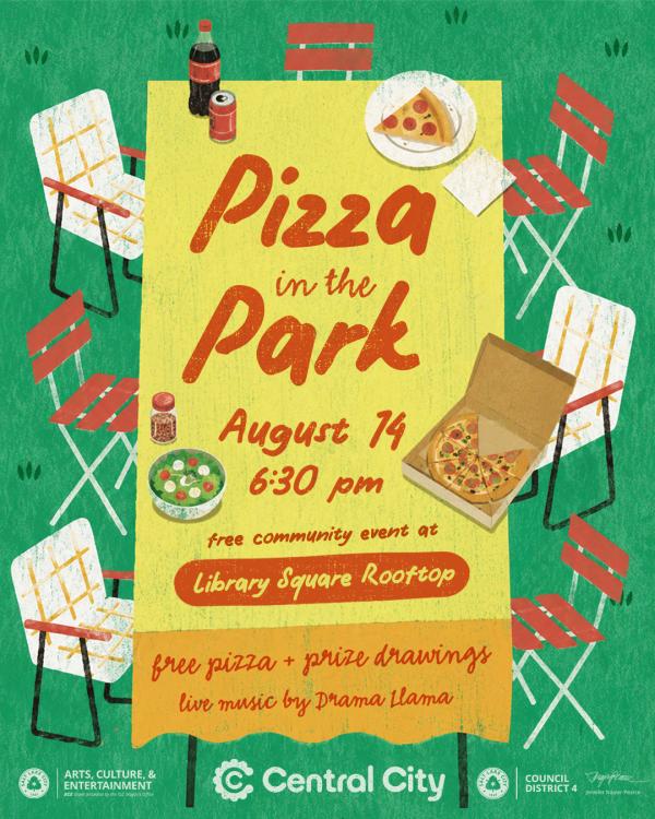 Central City Neighborhood Council's Pizza in the Park