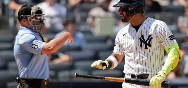 Yankees' José Caballero targeted by MLB for crackdown on plate routine of waiting to engage pitcher