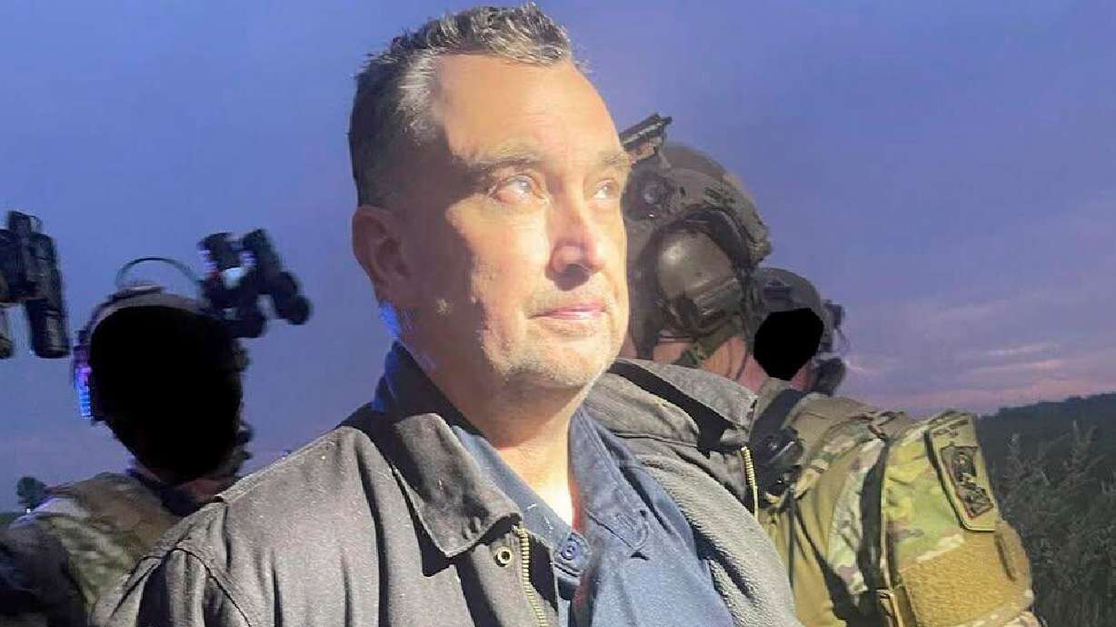 Vance Luther Boelter, the man charged with killing the top Democrat in the Minnesota House and her husband, and wounding a state senator and his wife, as he was arrested on June 15, 2025. Boelter was sentenced to life in prison on Thursday.