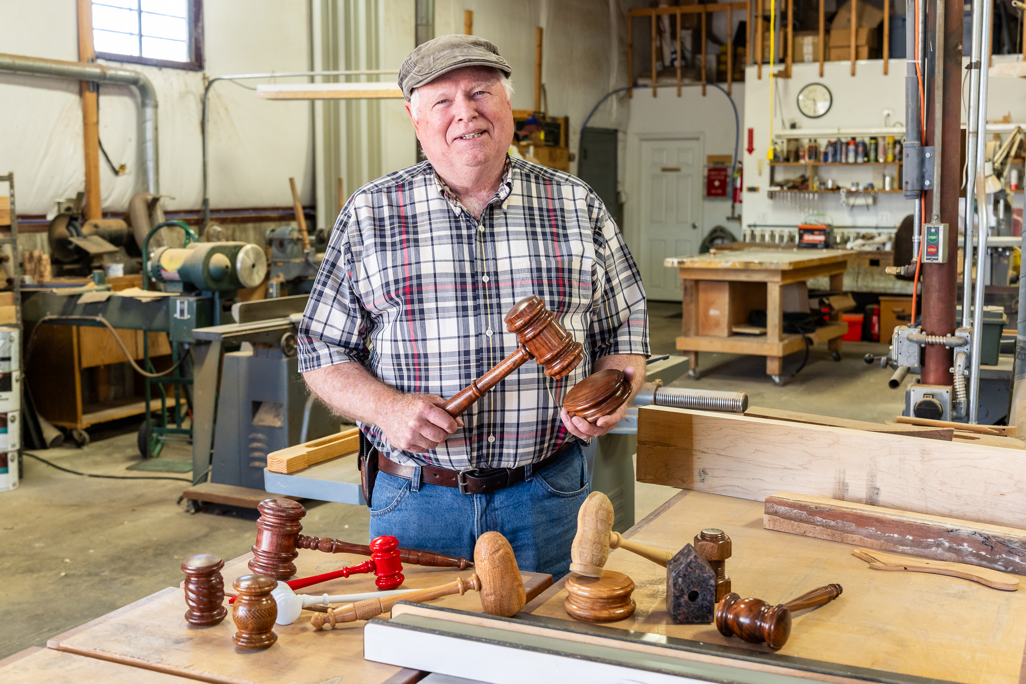 Gavels to withstand Wall Street: How one Utah man made a living