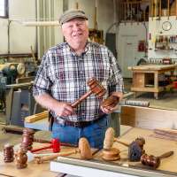 Gavels to withstand Wall Street: How one Utah man made a living