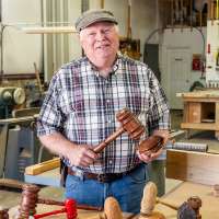Gavels to withstand Wall Street: How one Utah man made a living