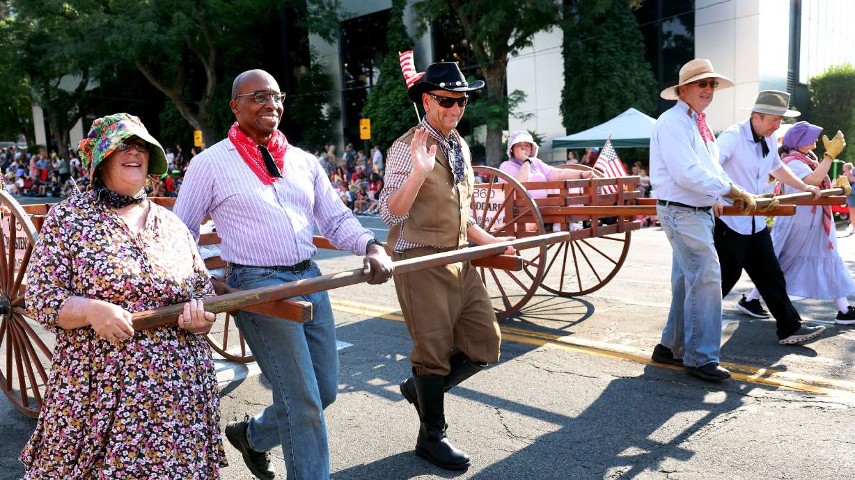 St. John's Lutheran Church to hand out water during Days of '47 Parade