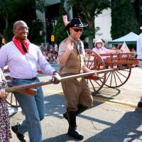 St. John's Lutheran Church to hand out water during Days of '47 Parade