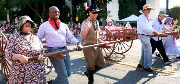 St. John's Lutheran Church to hand out water during Days of '47 Parade