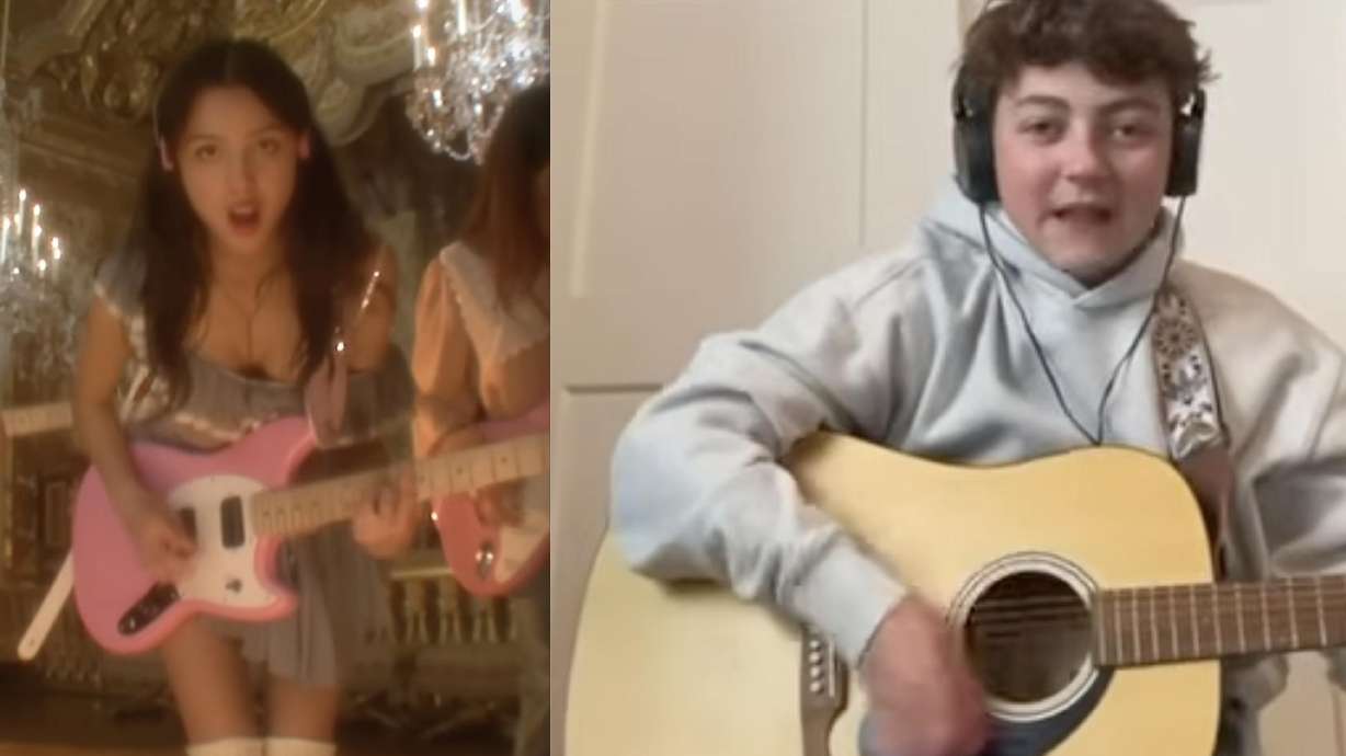 Pop star Olivia Rodrigo made waves after releasing her "Drop Dead" music video that was filmed in the Palace of Versailles. But one teen's version of the music video is arguably better.