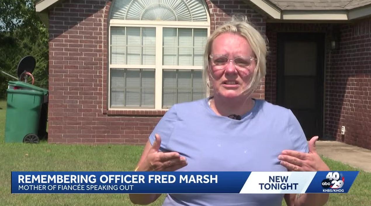 Arkansas police officer died saving fiancée hours after proposing, her mother says