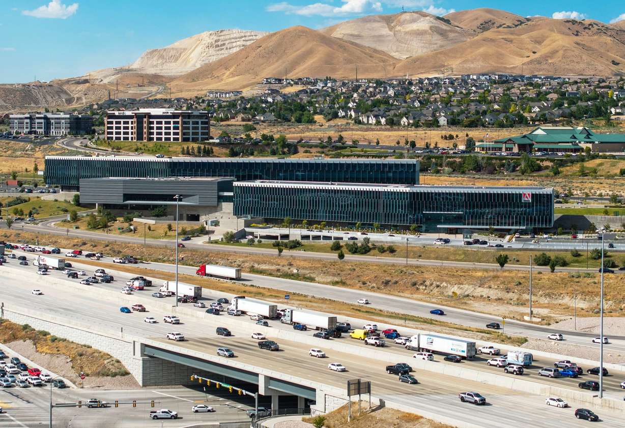 Adobe in the Silicon Slopes area of Lehi on July 9, 2025.