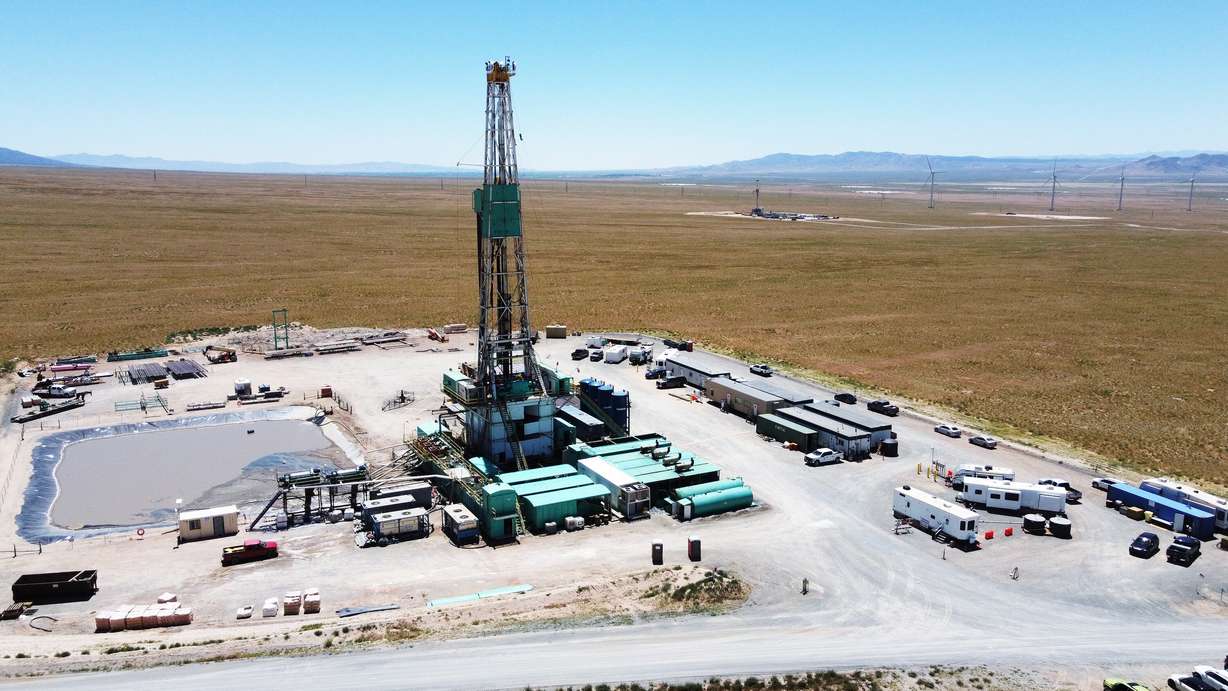 The FORGE geothermal demonstration site near Milford on Thursday, July 6, 2023.