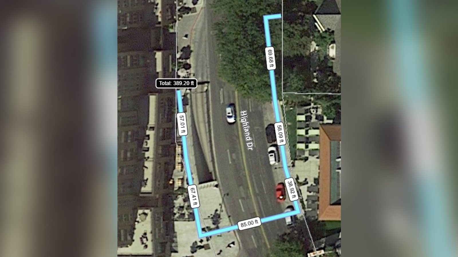 A map showing the legal walking distance between Silverside Deli's new location and Sprague Library in Salt Lake City's Sugar House neighborhood.