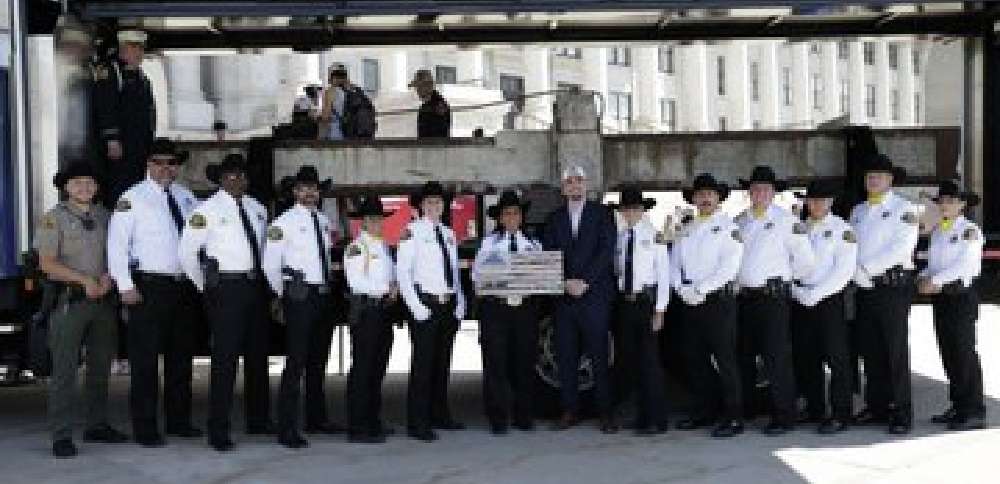 9/11 steel beam stops at Utah Capitol ahead of 25th anniversary