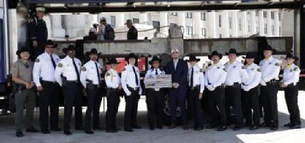 9/11 steel beam stops at Utah Capitol ahead of 25th anniversary