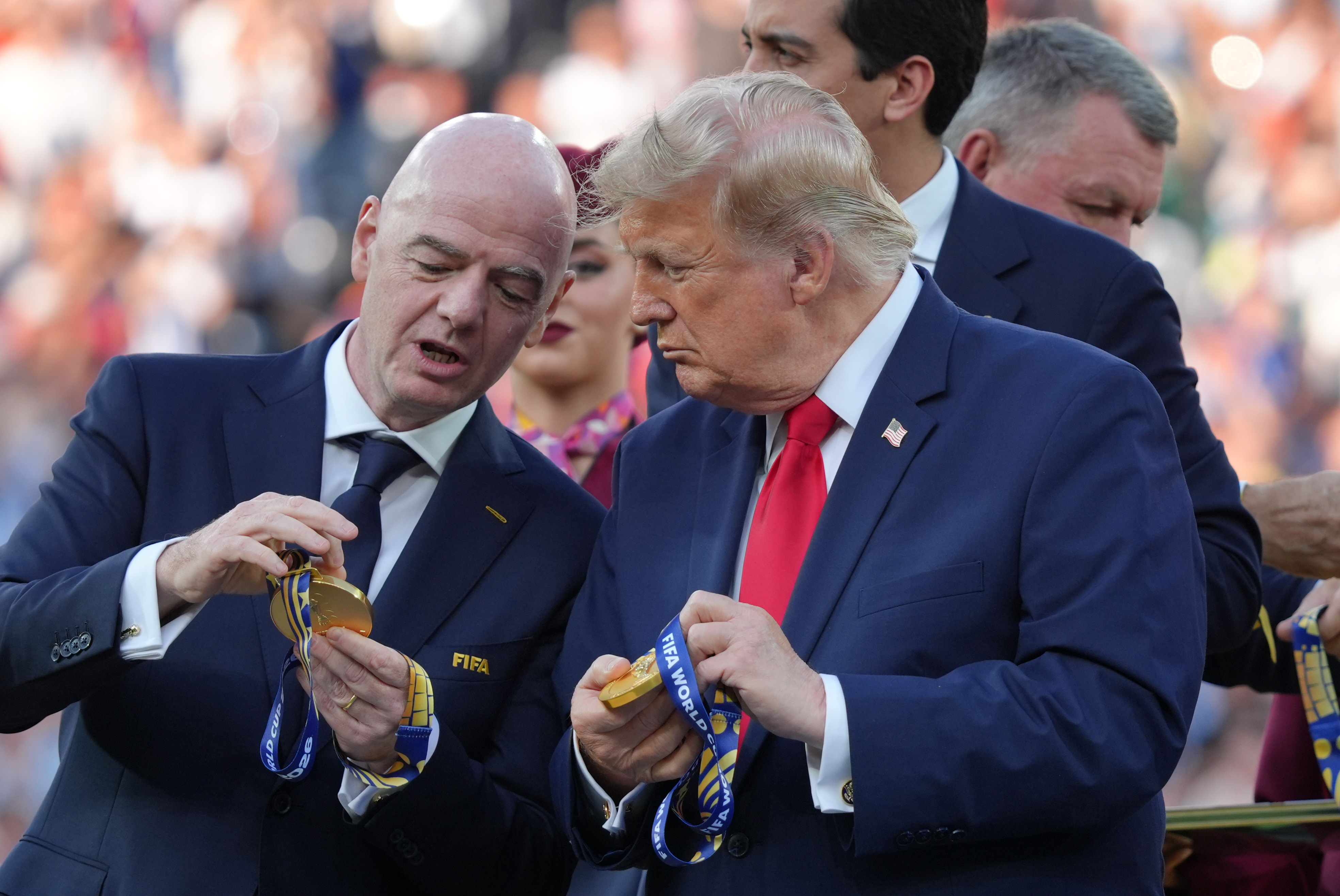 IOC won't pursue its member Infantino over FIFA red-card ruling at World Cup