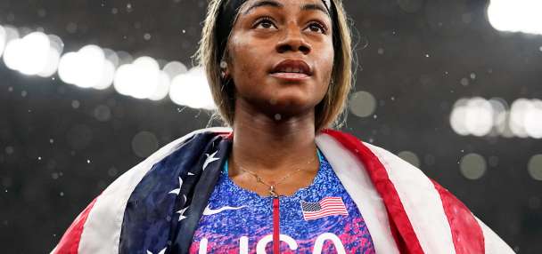 Sha'Carri Richardson and Noah Lyles surge to 100-meter wins at US championships