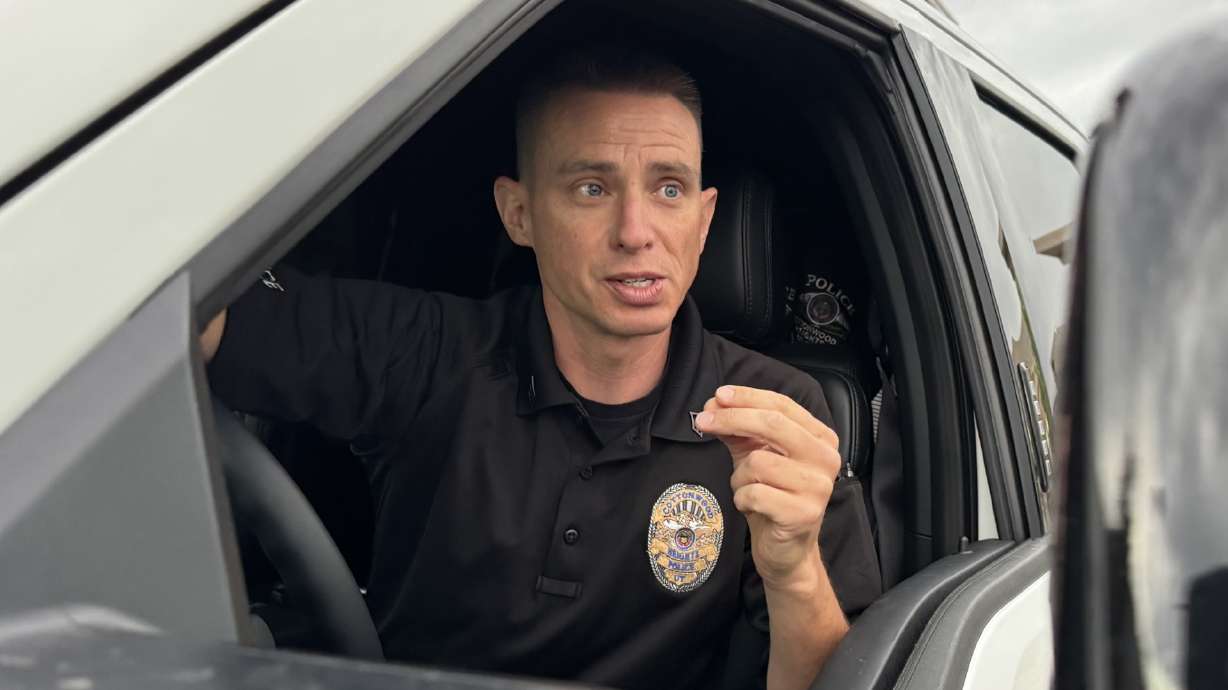 Cottonwood Heights Police Sgt. Lance Bess talks about fireworks enforcement efforts over the Pioneer Day weekend.