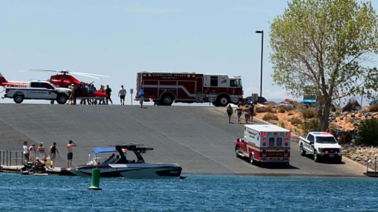 A man was flown to the hospital on Saturday after he was pulled unconscious from the water at Sand Hollow Reservoir at Sand Hollow State Park.