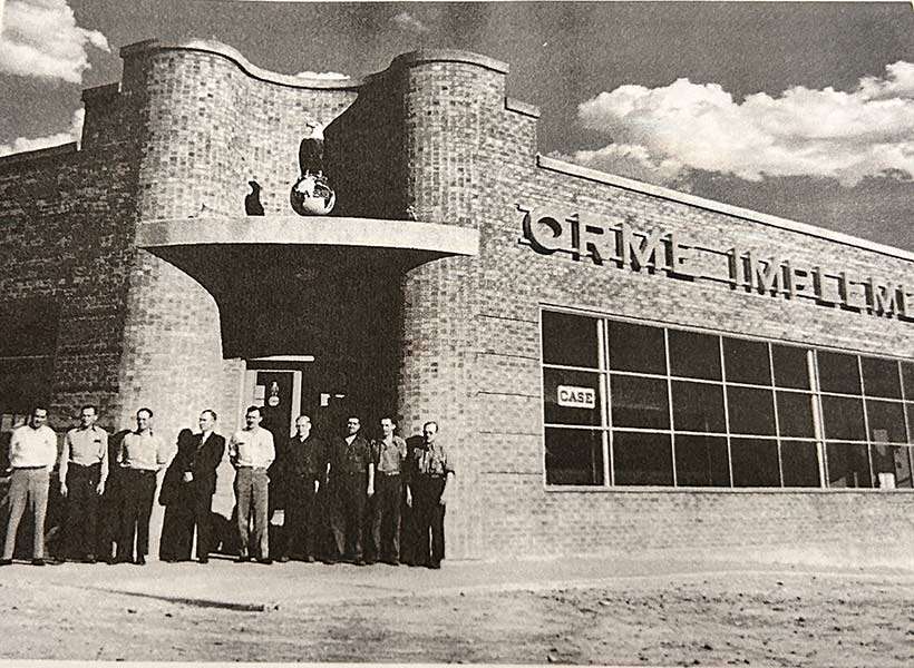 Orme Implement Co. in Idaho Falls. The company was demolished to make way for Scotty's Drive In, where it still stands today.